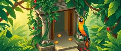Illustration for: Naming The Site's Resident Macaw